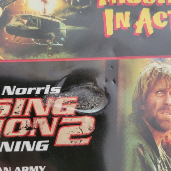 Chuck Norris Missing In Action Triple Feature DVD 2009 MGM - 3 Films on 2 Discs - Picture 2 of 5
